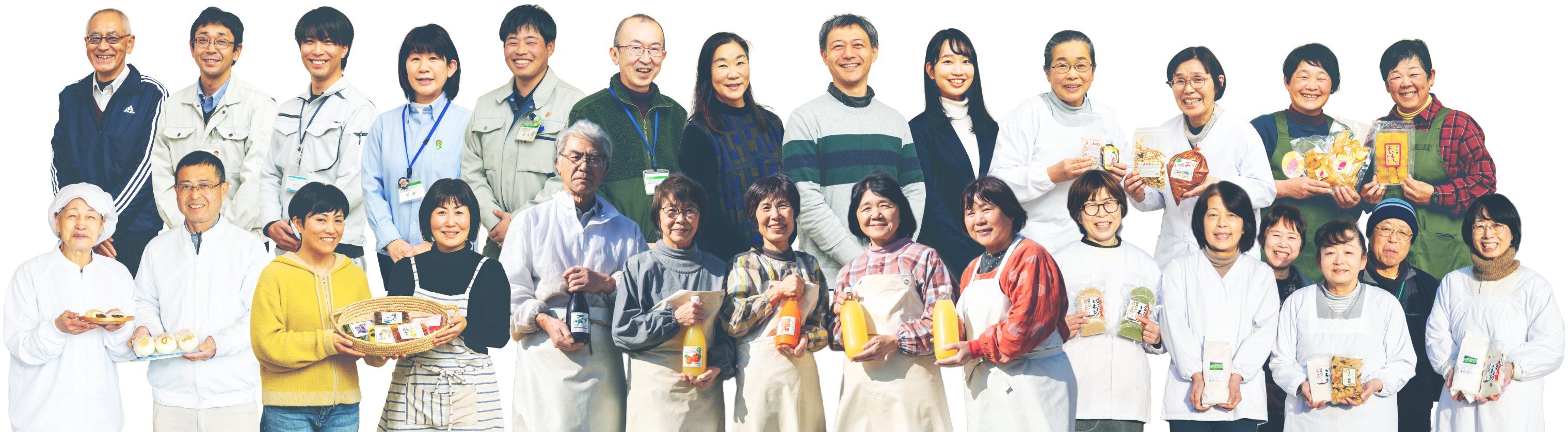 長野県飯島町の食品加工メンバー